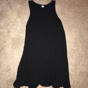 Black flowy dress